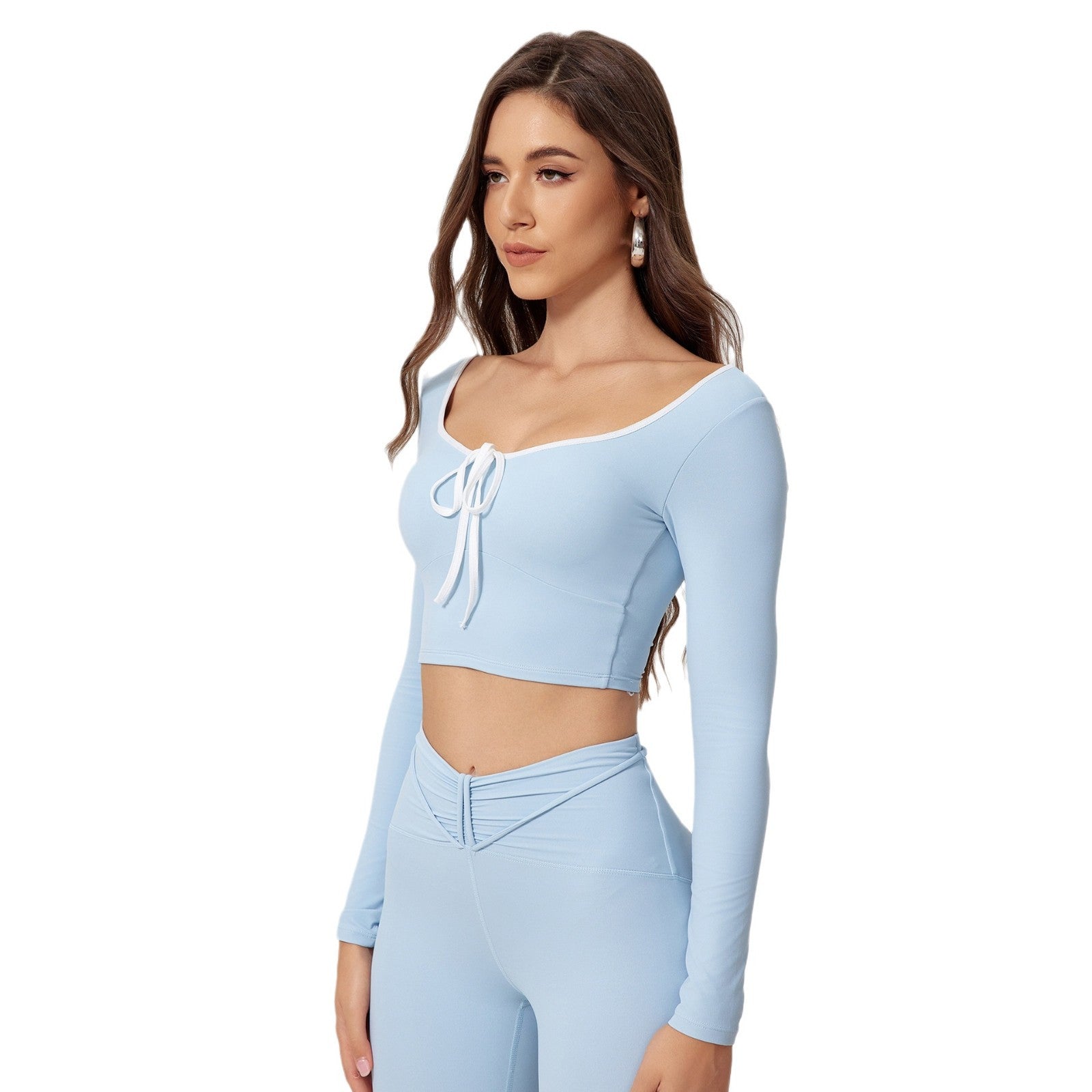 Quick-dry Casual Tops Training Running Sports Workout Clothes - Image 3