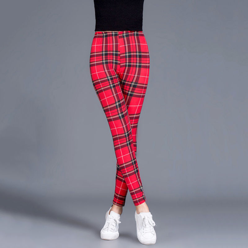 Thin cropped cotton leggings - Image 6