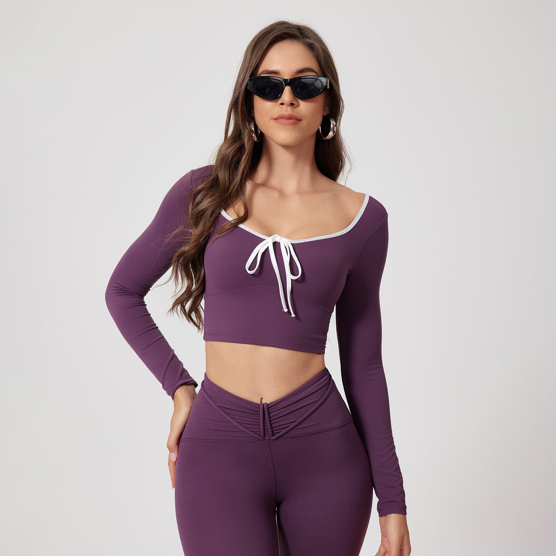 Quick-dry Casual Tops Training Running Sports Workout Clothes - Image 8