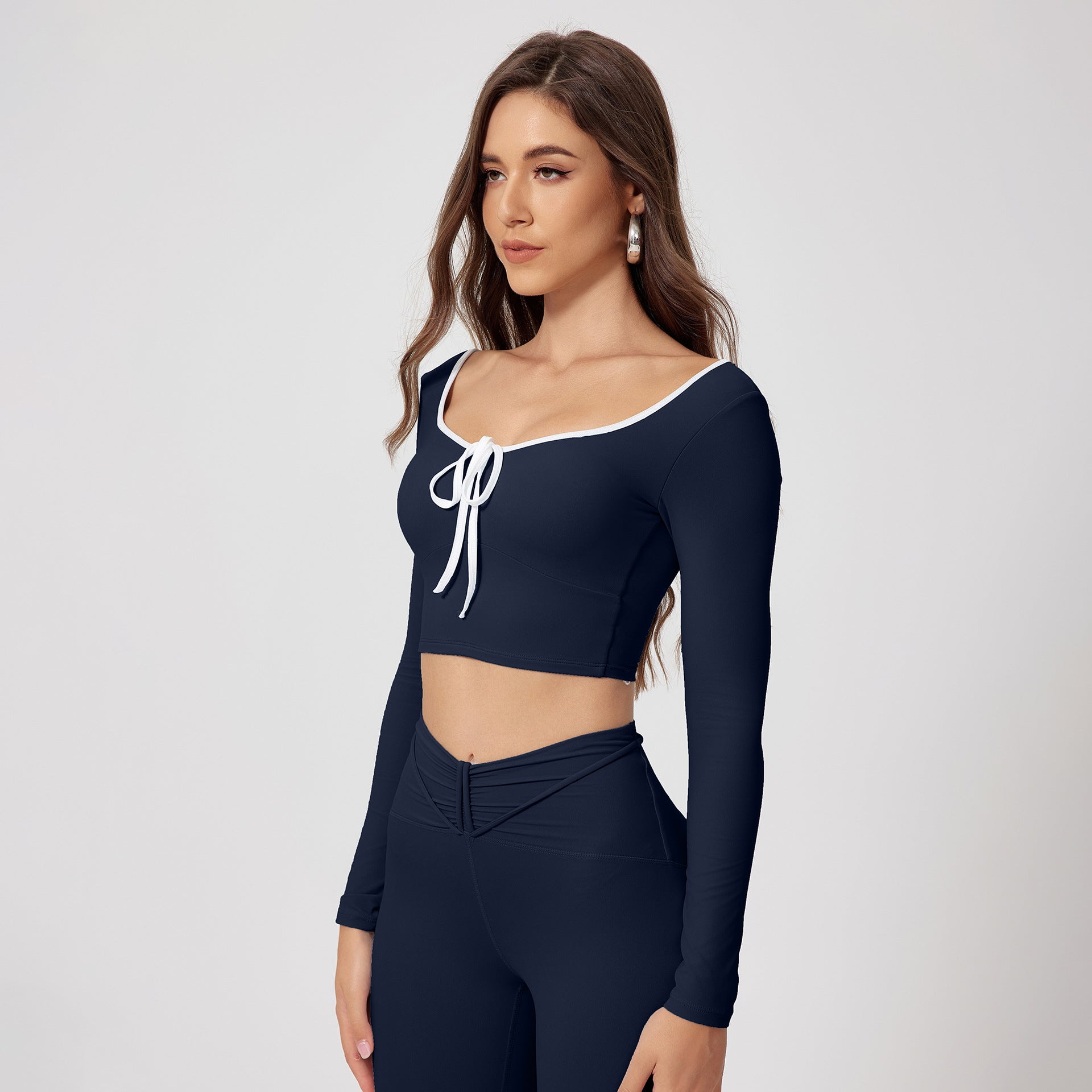 Quick-dry Casual Tops Training Running Sports Workout Clothes - Image 7